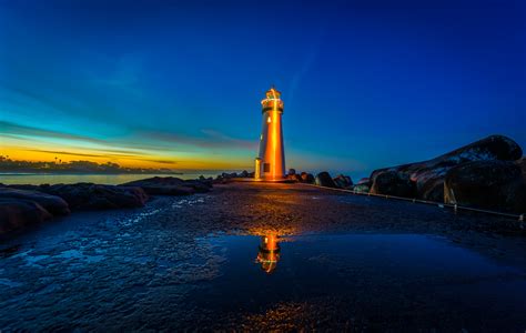 Lighthouses Sunrises And Sunsets Usa Monterey Bay 4k Wallpaperhd
