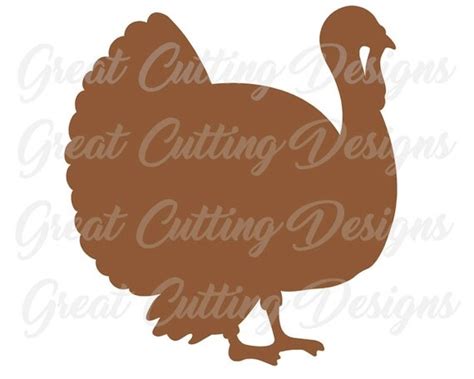 Thanksgiving Svg Cut File Turkey Svg Dxf By Greatcuttingdesigns