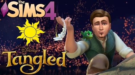 The Sims 4 Create A Sim Flynn Rider Tangled Youtube