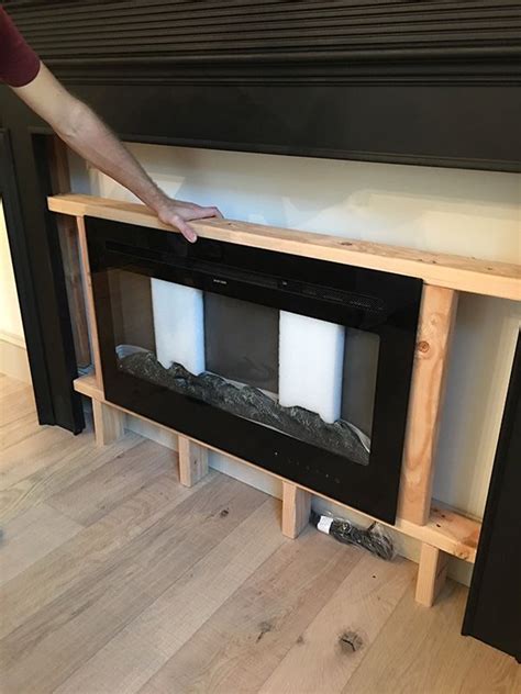 DIY Electric Fireplace Jenna Sue Design Diy Shiplap Fireplace Faux Fireplace Fireplace Frame