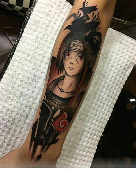 My Unique Love Of Anime Naruto 💓 Uchiha Itachi Tattoo 😍😍😍