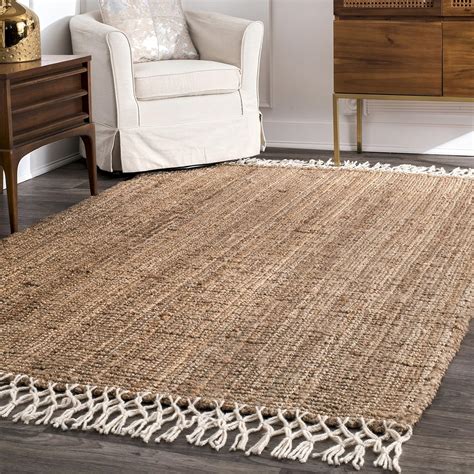 Nuloom Hand Woven Raleigh Area Rug 3 X 5 Natural Amazonca Home