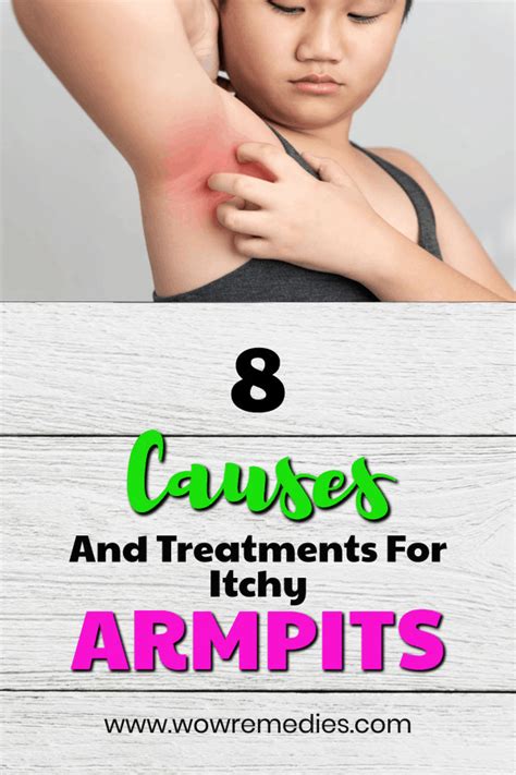 Itchy Armpits Causes And Treatment Wow Remedies In 2020 Itchy