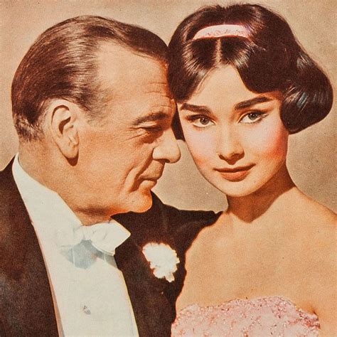 Audrey Hepburn Y Gary Cooper En Ariane Love In The Afternoon 1957