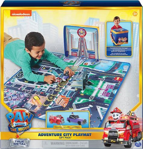 Paw Patrol Adventure City Speelmat 2in1 Speelgoed Opbergdoos