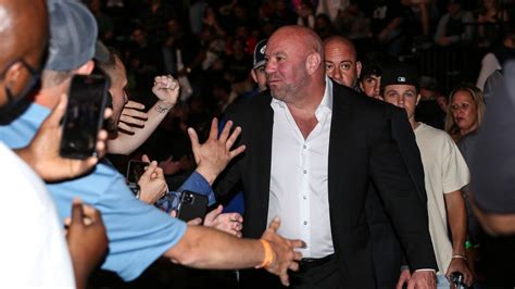 Ufc President Dana White Embarrassed After Being Seen On Video
