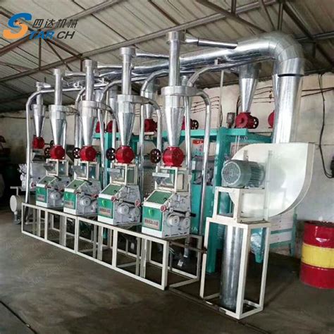Maize Wheat Corn Flour Meal Grits Mill Milling Processing Making Plant