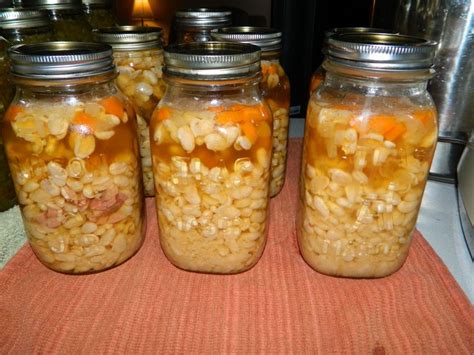 Canning Navy Bean And Ham Soup Canning Recipes Canning Soup Recipes