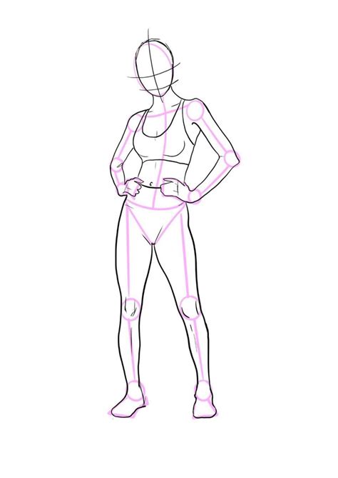 Standing Poses Reference How To Draw The Human Figure In A Standing