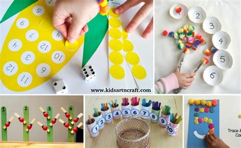10 Activities To Get Your Preschooler Started On Numbers Kids Art