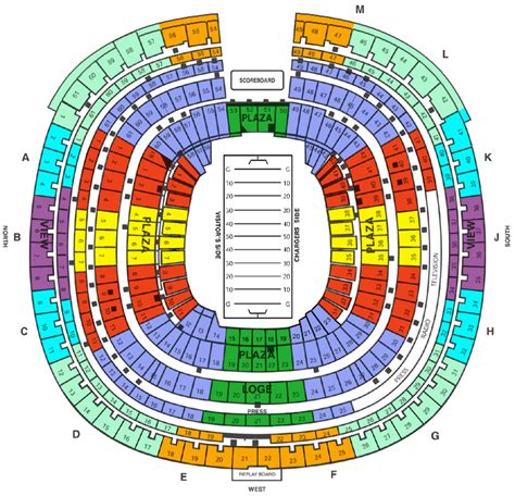 Chargers Qualcomm Stadium Seating Chart Stadium Seating Chart