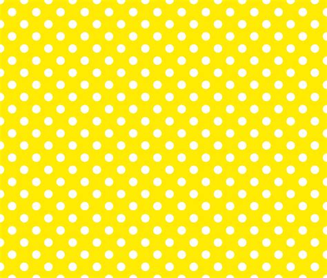 Polka Dot Yellow On White Digital Art By Filip Schpindel Pixels