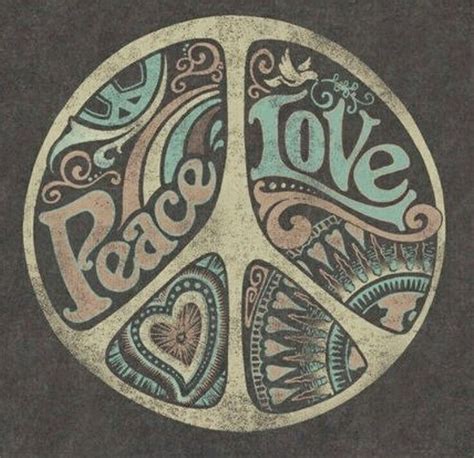 Pin Von Markus Auf Tattoo Vorlagen Hippie Kunst Frieden Und Liebe