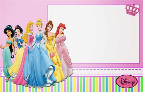 Invitaciónes Princesas Disney Gratis Imagui