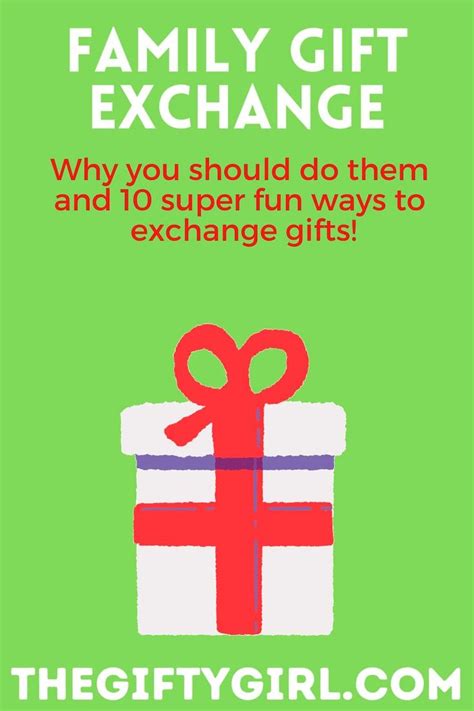 Maybe you would like to learn more about one of these? The 15 Best Gift Exchange Ideas for Families ~ The Gifty ...