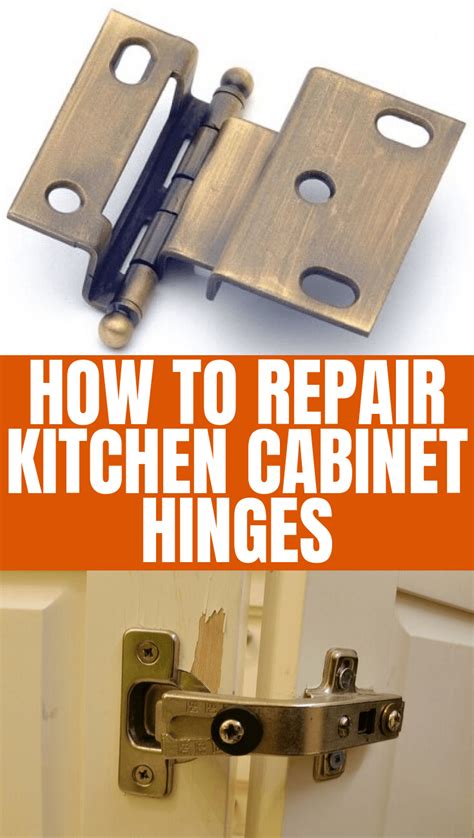 If you can completely disassemble each hinge, that would be ideal; Easy Steps: Kitchen Cabinet Hinges Repair