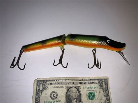 8 14 Body Hi Fin Giant Jointed Scamper Musky Muskie Crankbait Lure