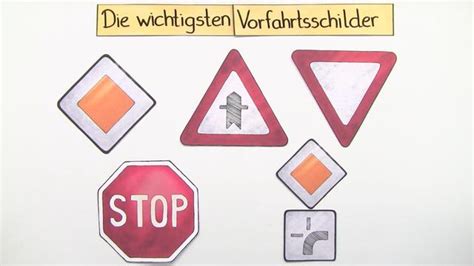 Verkehrsschilder zum ausdrucken grundschule from www.lehrerbuero.de. Die Vorfahrtsregelung durch Schilder - Einfach erklärt und ...