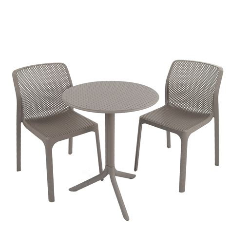 Two comfortable chairs with sturdy legs included. STEP Table with 2 BIT Chair Set Turtle Dove - GreenFern ...