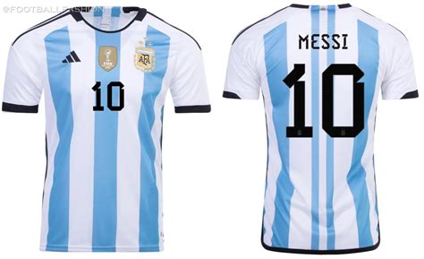 Argentina World Cup 2022 Champions Adidas Kit Football Fashion