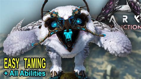 How To Tame A Snow Owl In Ark