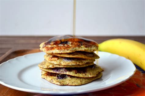 Kandk Test Kitchen Banana Blueberry Protein Pancakes