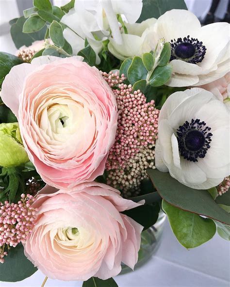 Jane Can On Instagram “love The Ranunculus And Anemones Combo