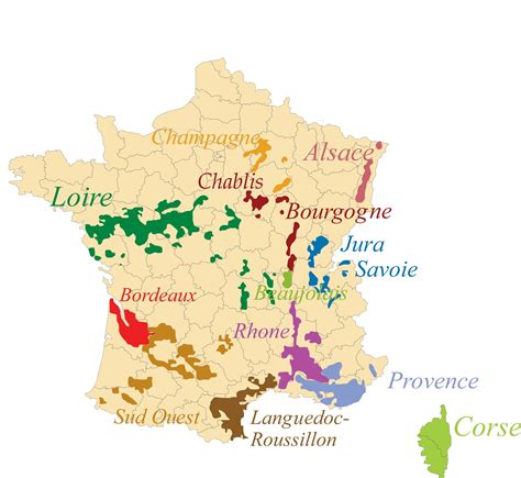 Carte Des Appellations Des Vins De France My Blog