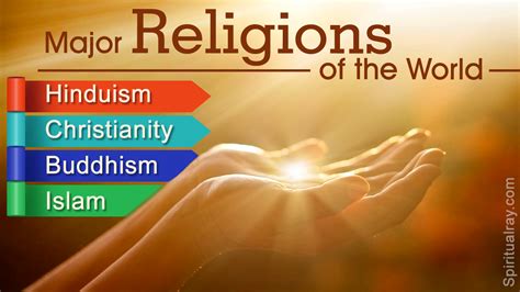 Different Types Of Religions Spiritual Ray