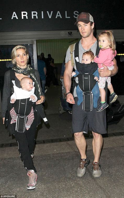 Chris hemsworth reveals wife elsa pataky saved his life after he fell ill with altitude sickness during a three day hike. Chris Hemsworth and wife Elsa Pataky arrive at LAX with ...