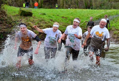 Watch A Match Made In Mud As Happy Couple Join In Fun Run Shropshire Star