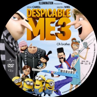 Adrian ciscato, andy nyman, bill farmer and others. CoverCity - DVD Covers & Labels - Despicable Me 3