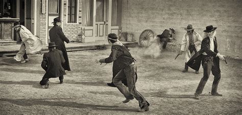 Gunfight At The Ok Corral Photograph By Ercole Gaudioso Fine Art America