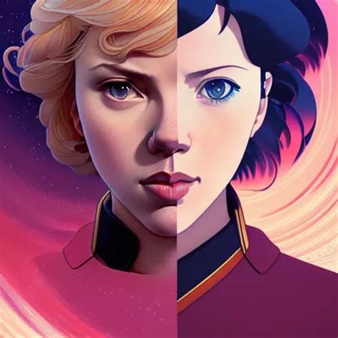 Scarlett Johansson Starfleet Officer Kyoto Animation Stable