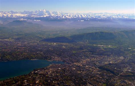 Genève Switzerland City And Mont Blanc View Of The Cit Flickr