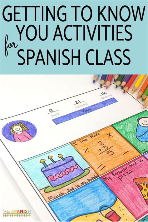 Top 3 First Day Activities For Spanish Class Srta Spanish