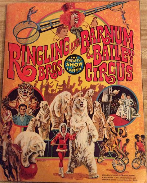Ringling Bros Barnum Bailey 1976 Circus Souvenir Program