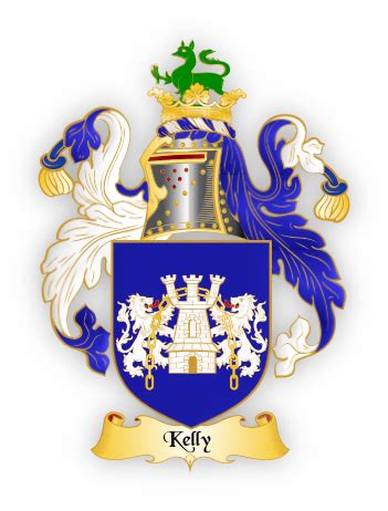 But it most certainly didn't belong to the kelly family, because crests can not be issued to a family. The kelly Family Crest - meanings