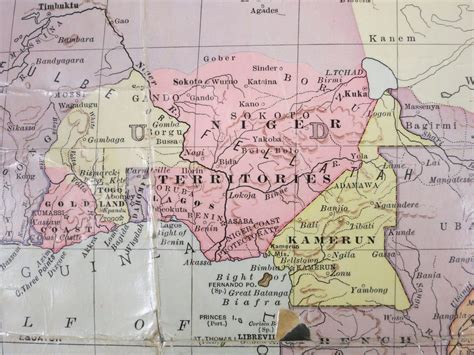 100 Years Cartographical History Of Southern Cameroons By William