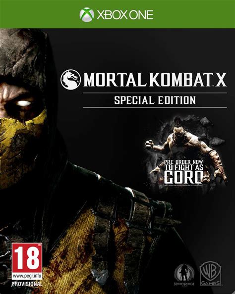 Mortal Kombat X Special Edition Xbox Onenew Buy From Pwned