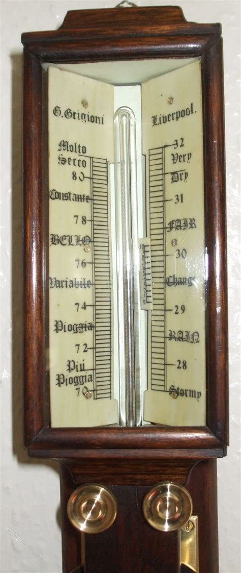 Barometers can still provide a good prediction of impending weather, but it takes a little knowledge, and a lot of patience to know how to read a barometer correctly. Antiques Atlas - Mercury Marine Barometer