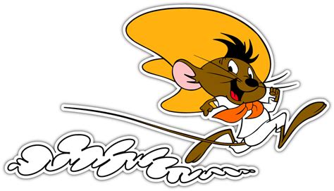 Maybe you would like to learn more about one of these? Speedy Gonzales Funny Kids Cartoon Car Bumper Window ...
