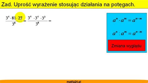 Dodawanie niewielkich liczb może być bez problemów wykonywane w pamięci, kiedy jednak sumujemy więcej składników wygodnie jest się posłużyć schematem dodawania pisemnego. Mnożenie i dzielenie potęg - Zadanie - Matfiz24.pl - YouTube