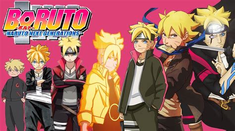 Naruto Characters Evolution The Evolution Of Boruto Uzumaki Youtube