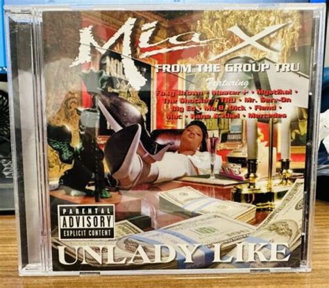 Mia X Unlady Like CD 1997 No Limit Records Master P Silkk The Shocker
