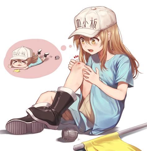 Platelet Get Hurt Hataraku Saibou Cells At Work Know Your Meme