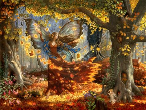Autumn Fairy Fantasy Wallpaper 41561016 Fanpop