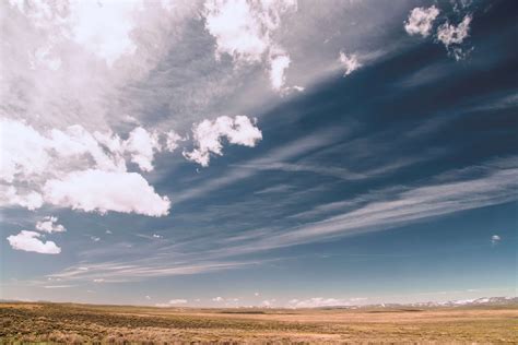 Barren Clouds Cloudy Desert Dry Landscape Sky 4k Wallpaper And