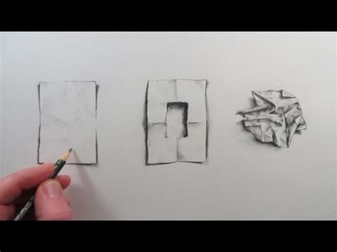 In some cases you can use sheet of paper instead a noun phrase piece of paper. How to Draw a Piece of Crumpled Paper: Narrated visual ...