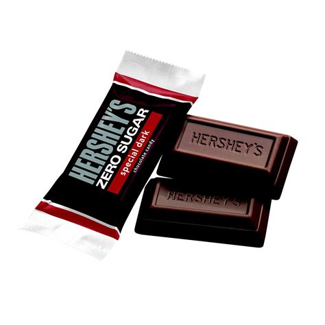 Hersheys Special Dark Zero Sugar Chocolate Candy Bars Individually